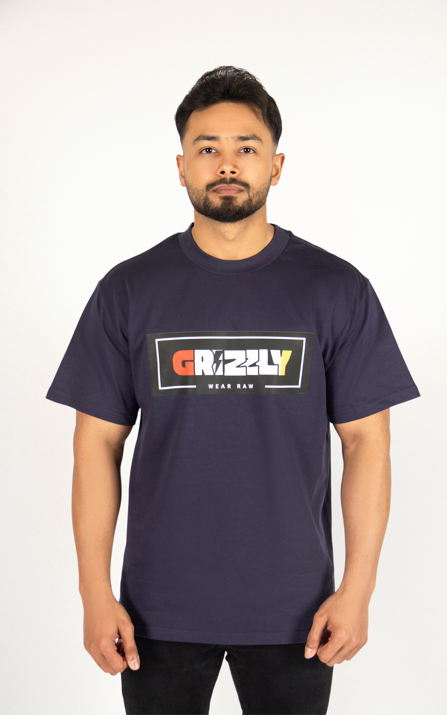 Grizzly Core Heavy T-Shirt Midnight Blue